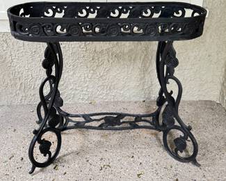 Cast Iron Planter. 