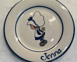 Personalized Plate for "Jenna"