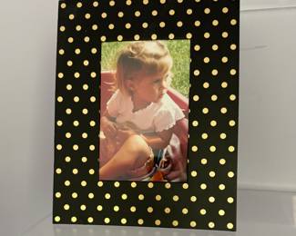 Polka Dot Picture Frame. 
