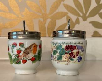 Royal Worcester Fine Porcelain Egg Coddlers. Photo 1 of 2. 