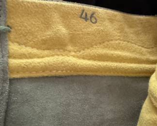 Vintage Bergfreund German Lederhosen. Size 46. Photo 2 of 3. 