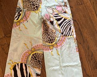Roberto Cavalli Silk Pull On Pants. Size S. Photo 1 of 2. 
