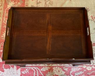 Vintage Baker Furniture Tray Top Cocktail Table. Measures 30" x 22" x 18" H with 2.5" H Trim. Photo 2 of 6.