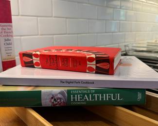 Cookbooks. 