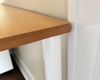 Desk with File Drawer. Measures 54" W x 24" D x 30" H.  Photo 3 of 3. 