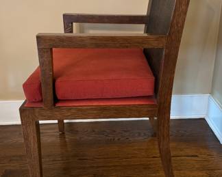Pair of Cane Back Arm Chairs. Each Measures 23" x 23" with 20" Seat Height. Photo 2 of 2. 