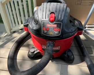 Craftsman 5.0 Shopvac. 