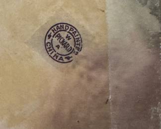 Vintage Hand-Painted Picard Pitcher. Photo 2 of 2. 