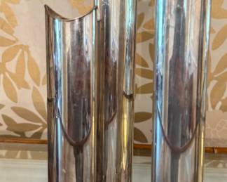 Silver Plate Candleholder. Photo 1 of 2. 