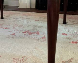 Vintage Mariette Himes Gomez for Hickory Chair Cocktail Table with Pad Feet. Measures 42" x 42" x 19" H. Photo 4 of 5.