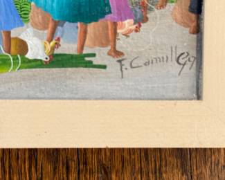 Bahamian Art Signed By Artist. Photo 2 of 2. 