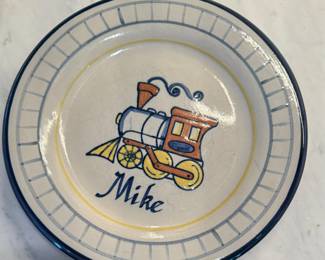 Personalized Plate for "Mike."