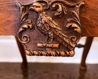 Vintage Queen Anne Style Arm Chair (Only One!). Measures 26" W x 25" D with 19" Seat Height. Photo 4 of 6. 