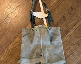 Vintage Bergfreund German Lederhosen. Size 46. Photo 1 of 3. 