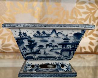 Asian Cachepot. Measures 10" x 8" x 7" H. Photo 1 of 3. 