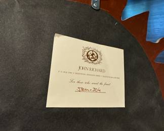 John Richards Sunburst Mirror. Measures 23" D. Photo 2 of 2. 