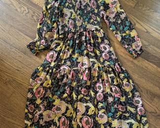 Vintage Floral Dress. Size S. 