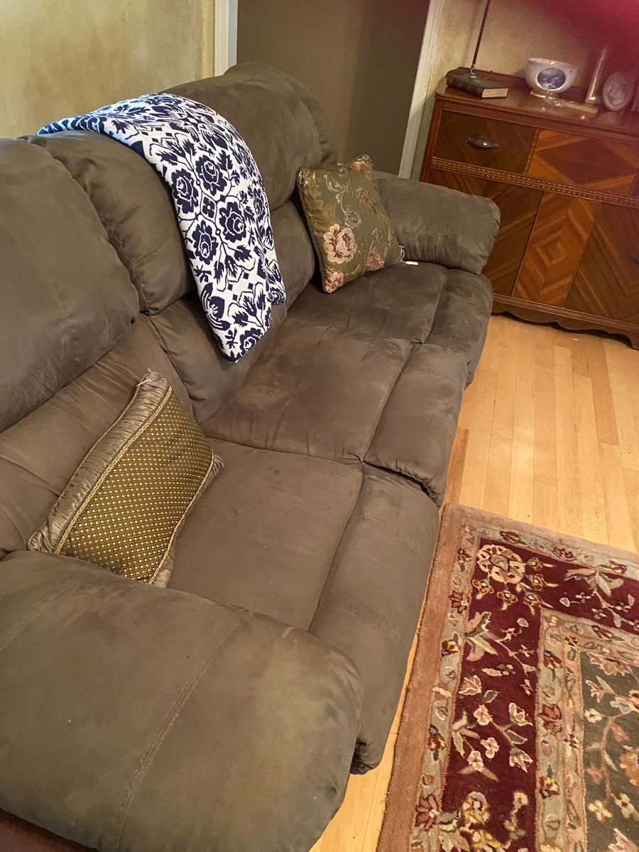 Sofa with 2 recliners by Ashley Furniture 