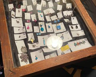 Sterling earrings and pendants