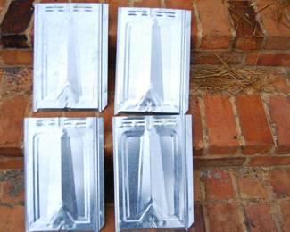 Tin Shingles (have new ones and antique ones). About 800 square feet of the new ones available.