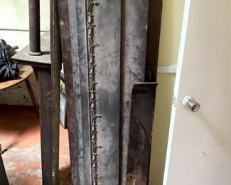 Top board from the 1858 Chickering Piano