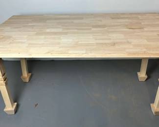 Handcrafted Dinner Table 