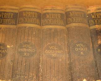 1910 ENCYCLOPEDIA SET