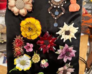 Costume Jewelry Brooches