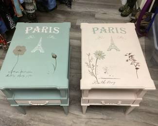 "Paris" End Tables