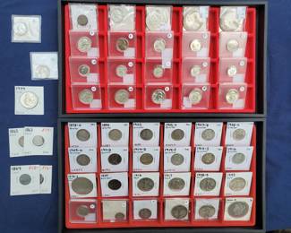 More miscellaneous coins from the safe deposit box at the local bank.