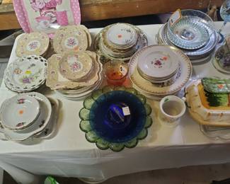 Vintage China and Glassware