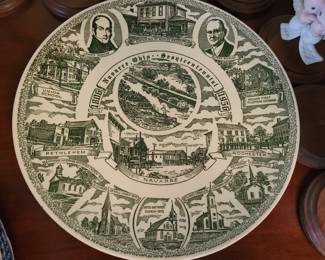 1956 navarre Commemorative plate.