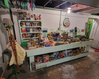 Tons of antique tools and hardware of all kinds!