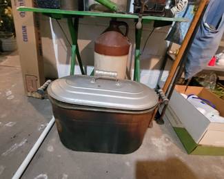 Antique Copper boiler. 