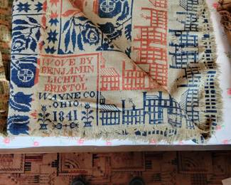Bristol, Wayne County 1841, Coverlet. 