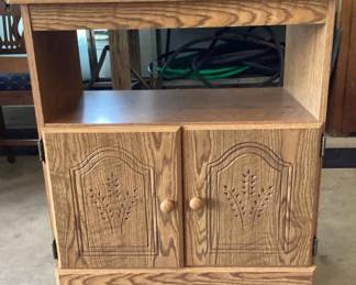 MicrowaveTv Rolling Stand