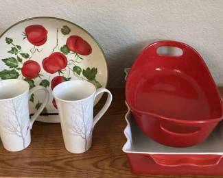 Tomatoes Dish 2cups Casserole Dish Oven Dish
