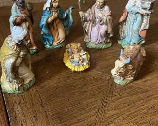 Miniature Nativity Scene