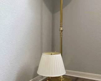 2 Bronze Color Lamps 3 Way Lighting 1 Floor Length 56 In And 1 Nightstand 155 In