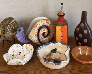 Bugs Hand Made Dish Bottles