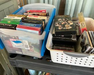 VHS, CD’s, and more