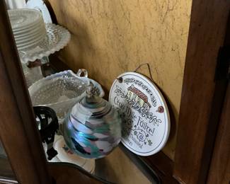 More items in curio cabinet