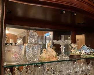 Items in China cabinet