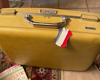 Vintage American suitcase
