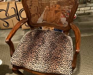 Chair with lattice back