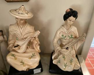 Oriental rare set of figurines