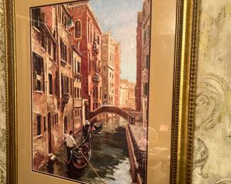 Picture in hall bathroom