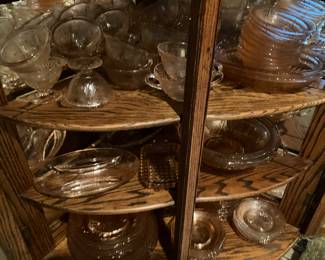 2nd curio cabinet- den area