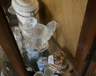 More items in curio cabinet