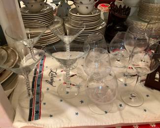 Martini glasses + more